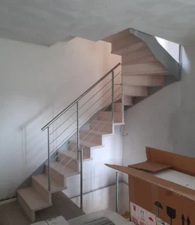 Scala su MisuraScala su Misura legno e acciaio 