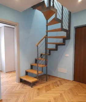 Scala su Misura legno  ferro e acciaio 