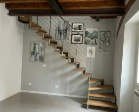 Scala su Misura legno  ferro e acciaio 