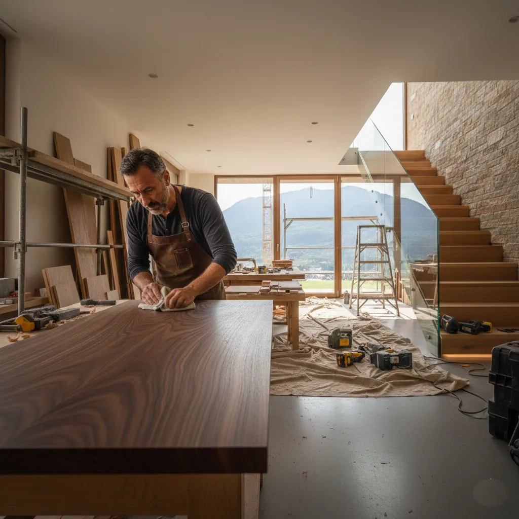 Lavorazione artigianale legno Brianza